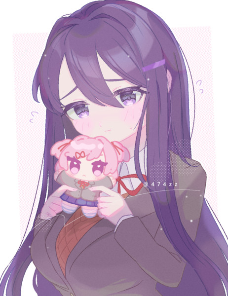 ユリとナツキぬいぐるみ / あんぜんロボ さんのイラスト