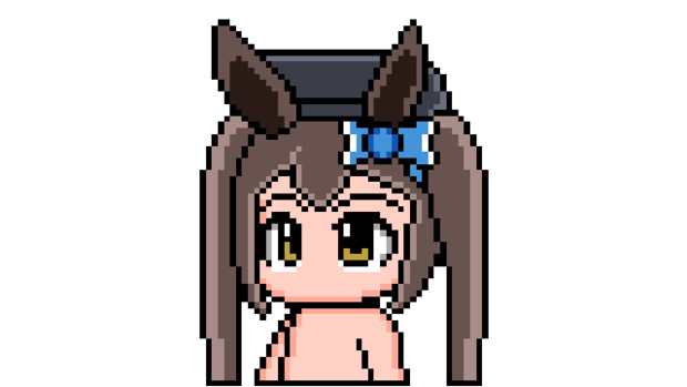 【ドット絵】GO GAMEのニチヨウヒメシズカ(パワポケ風)