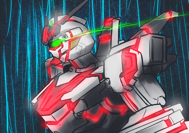 キャリコーンガンダム　デストロイモード