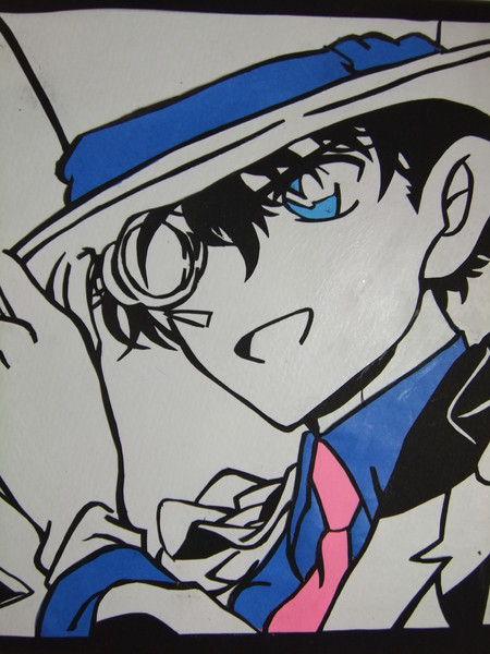 怪盗キッド 切り絵 和泉 さんのイラスト ニコニコ静画 イラスト