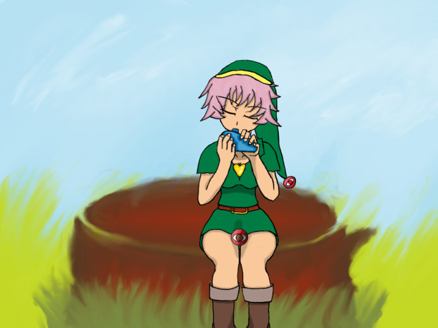 時のオカリナ アイテム ニコニコ静画 イラスト