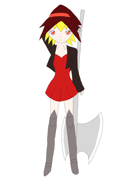 帽血の魔女ビアンク・レッドコーム / 白崎詩葉 さんのイラスト ニコニコ静画 (イラスト)