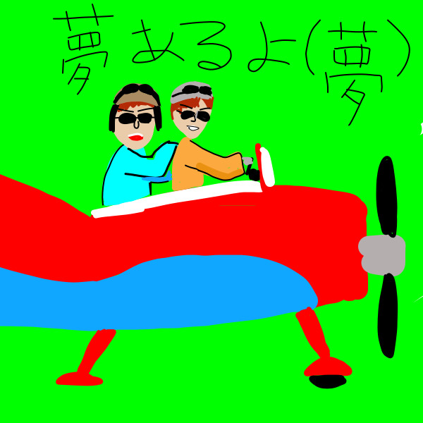 夢あるよ(夢)墜落あるよ(泣)