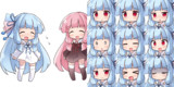 ちびあおいちゃん素材