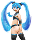 尻音ミク