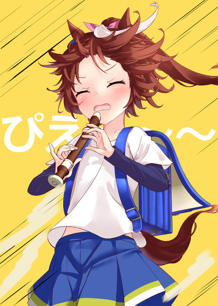 強風オールバックな小さいトウカイテイオー / 二梨乃りりす さん