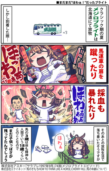 【ウマ娘】ほわぁぁああ！【メジロブライト】