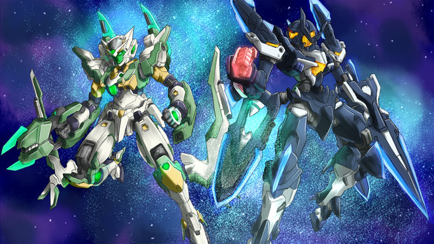 新劇場版ガンダム00 Pixiv投稿0回目記念イラスト らびにだっど さんのイラスト ニコニコ静画 イラスト