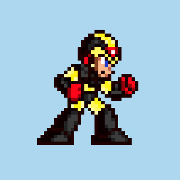ドット絵 「コロドラゴン」ロックマンX風 Ver.RMX30