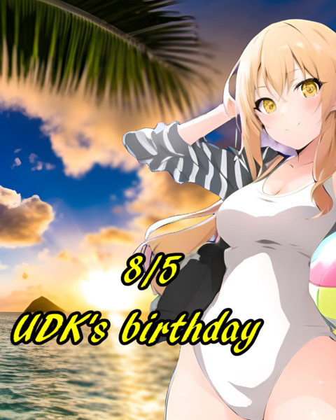 誕生日記念UDK姉貴