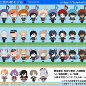 MMDサクラ大戦】大神一郎・加山雄一海軍服モデルのモーフ説明1