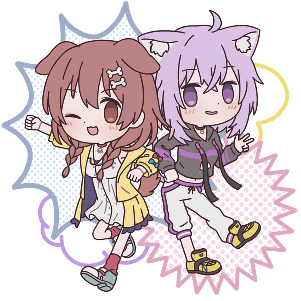 Crazy cat and dog!