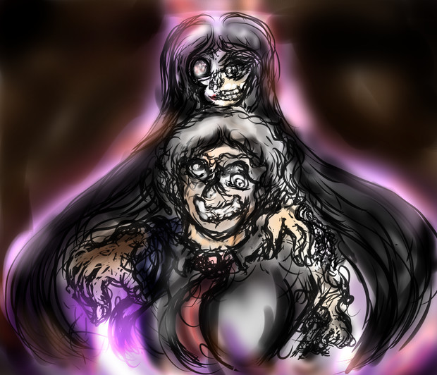ペルソナ4 足立透 キャベツネックレス マガツイザナギ アトラス 足立／マガツイザナギ - oga.のマンガ #ペルソナ4