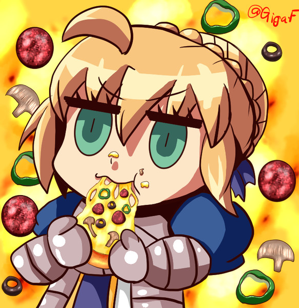 ピザむぐむぐ♪
