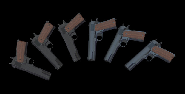 【MMDモデル配布】M1911
