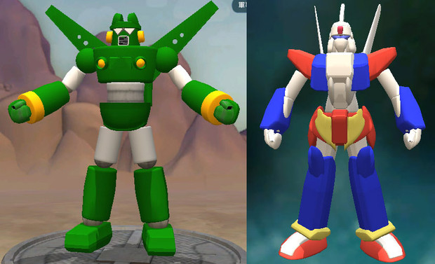 「SPORE」ガンダムと百式