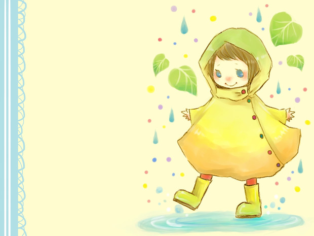 最高かつ最も包括的な雨 イラスト かわいい 美しい花の画像