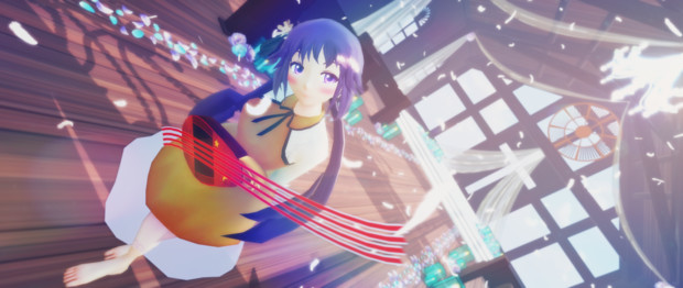 琵琶の女神様