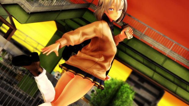秋の夕暮れ【MMDセクシー静画祭2023】