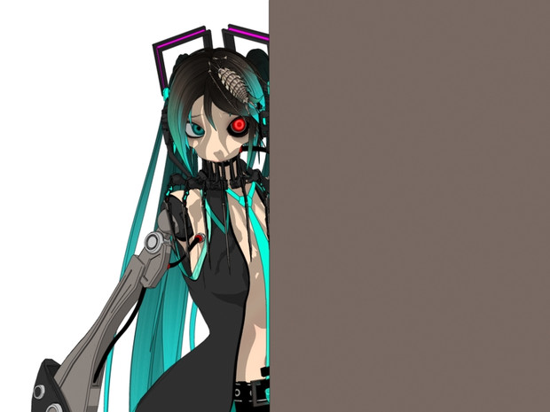 物陰から覗く Deino さんのイラスト ニコニコ静画 イラスト