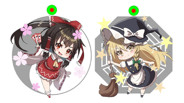 霊夢＆魔理沙