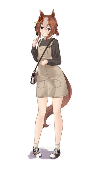 髪を結んだヤエノムテキ