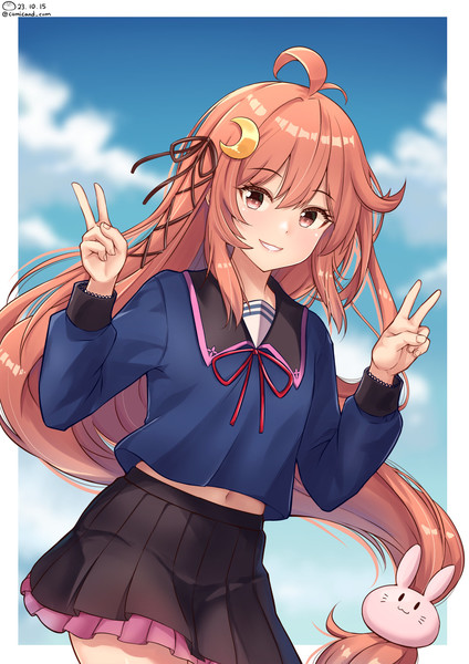卯月　艦これワンドロ　231015