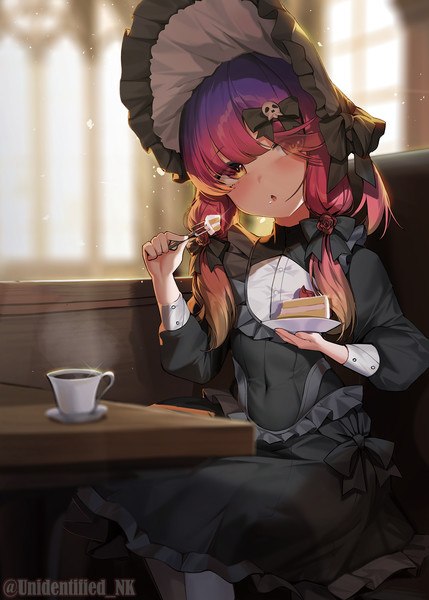 ショートケーキと対馬ちゃん