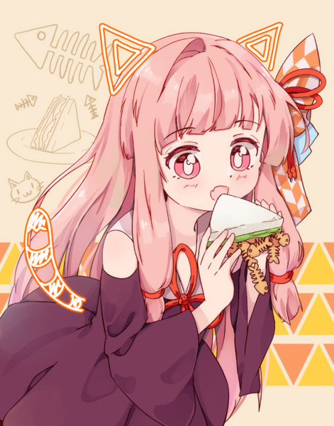 三角のお耳！