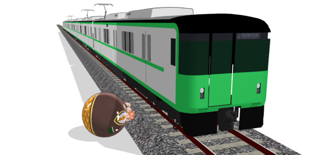 神戸の緑のやつ / スワラ さんのイラスト ニコニコ静画 (イラスト)