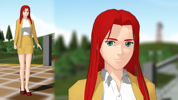 【モデル配布】クリスチーナ・マッケンジー / mymt さんのイラスト ニコニコ静画 (イラスト)