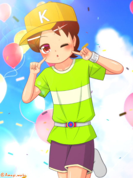 ５歳児衣装のケータ