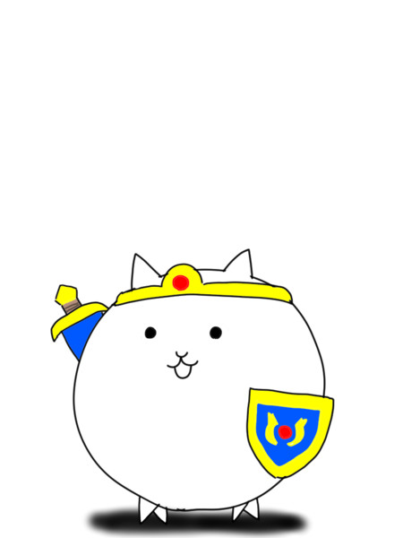 にゃんこ大戦争】ネコ(11周年) / お絵かきねずみ さんのイラスト