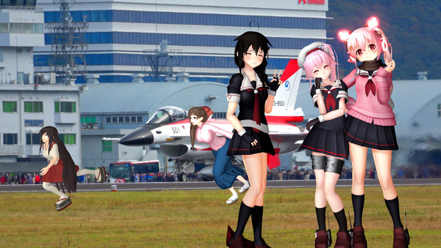 【MMD艦これ】岐阜基地航空祭2023に行って来た！！③『艦これどうでしょう！』【艦これ】