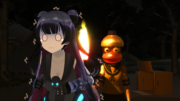 那珂野ちゃんの夜間哨戒任務