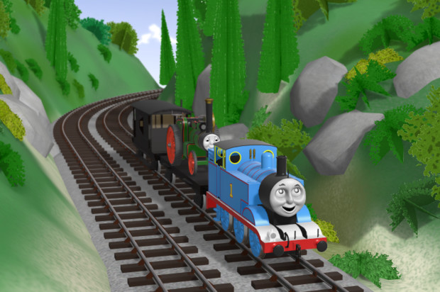 トーマスとトレバー(その1) / 柏市の元高田っ子 さんのイラスト ニコニコ静画 (イラスト)