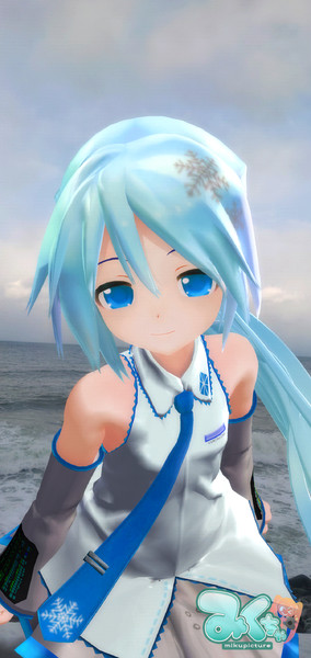 雪ミクさん