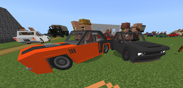 モダンマッスルカーとクラシカルなマッスルカー / らんまる さんのイラスト ニコニコ静画 (イラスト)