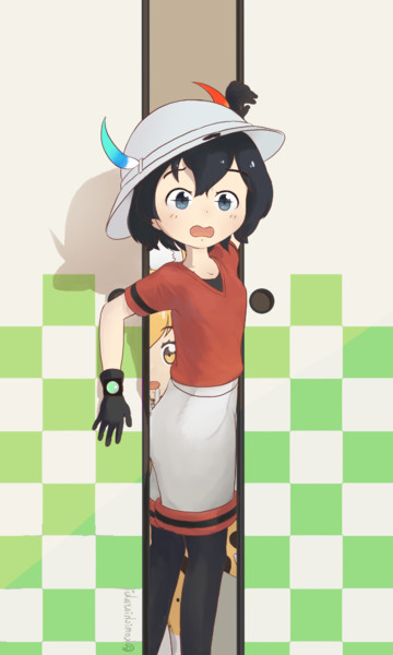 おしりがちょっとつっかえちゃうかばんちゃん
