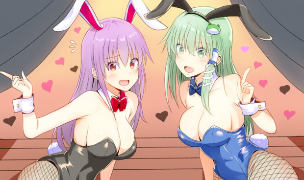 バニーな二人