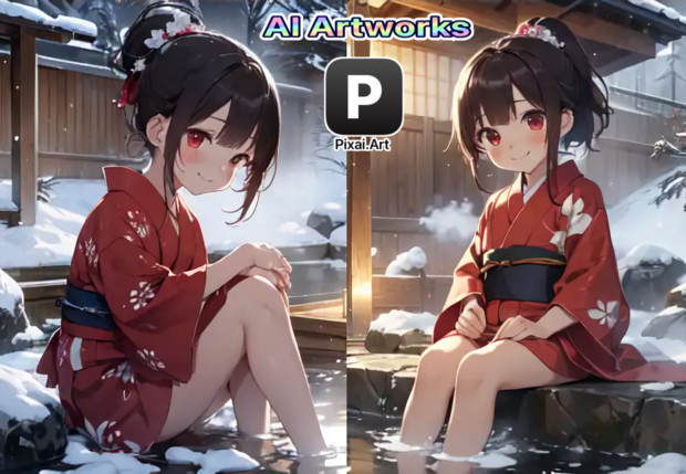 【AIイラスト】AIざしきわらし