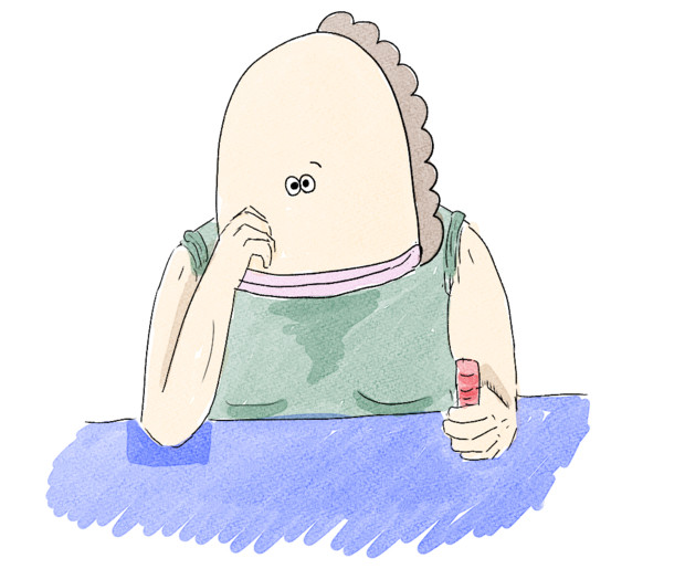 強いお母さん