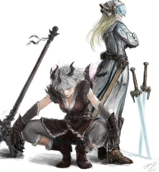 亜人と剣士