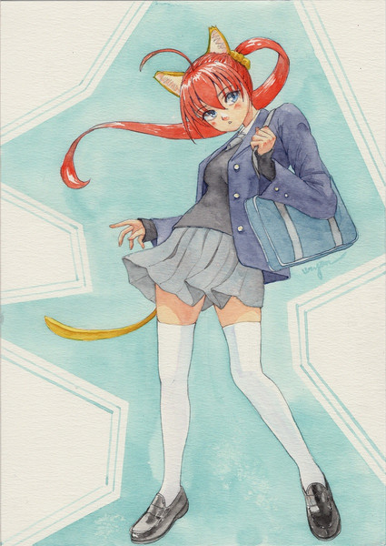 【2023ゆりにゃん誕生日お祝いイラスト】