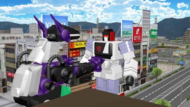 MMDメトロフレックス＆ダイナザウラー登場!