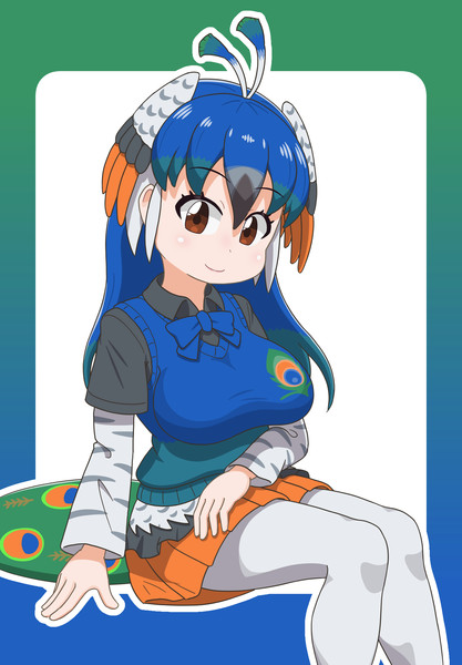 クジャク / わっふる さんのイラスト ニコニコ静画 (イラスト)