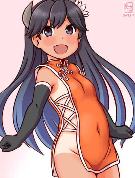 わんどろチャイナドレスのしおん