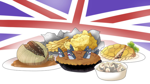 イギリス料理 / donjuan さんのイラスト - ニコニコ静画(イラスト)