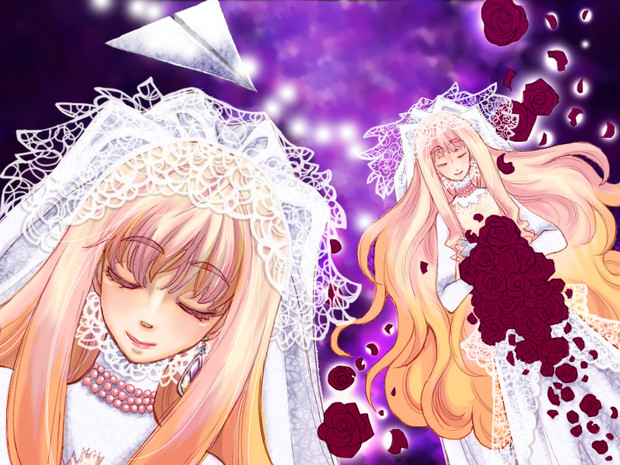 銀河の妖精で眠り姫な花嫁 ナツアイ さんのイラスト ニコニコ静画 イラスト