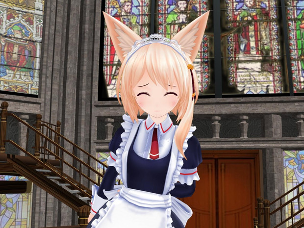コメントで「ユノアさんの困った顔かわ～」と頂いたので